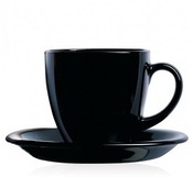 Чайный сервиз Luminarc CARINE BLACK 6х220 мл (P4672)