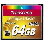 Флеш карта Transcend 64Gb Compact Flash 1000x (TS64GCF1000) 64 Gb, Compact Flash